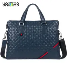 UniCalling мужской портфель из натуральной кожи, модная деловая мужская кожаная сумка с тиснением, кожаная мужская сумка для ноутбука