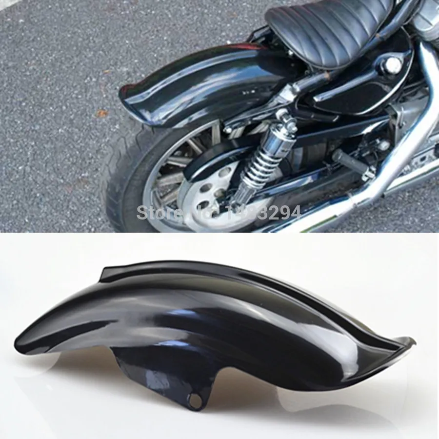 

Black Rear Mudguard Fender Fits fits for Harley Davidson Sportster 883 883R 1200 Chopper 1994-2003