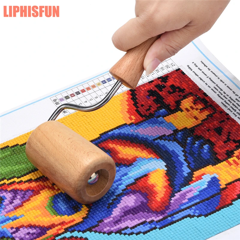 Buy 5D Diamond Painting Tool Wooden Roller DIY Diamond