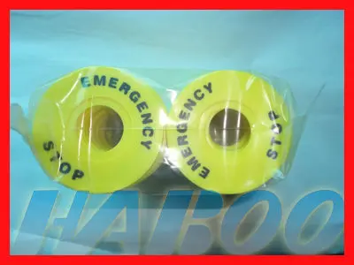 

20pcs plastic panel label for emergency stop switch , inner diameter 22mm,external diameter 60mm emergency stop signal