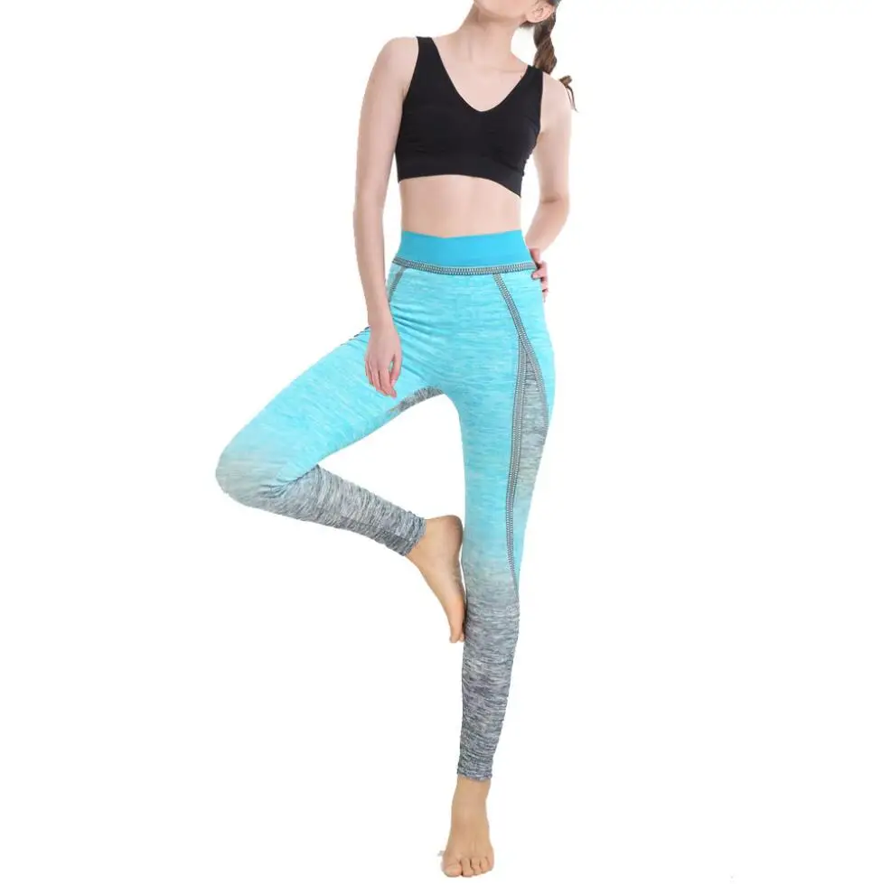 WayToIan Women Lady Activewear Legging Winter light grey Pink Pant