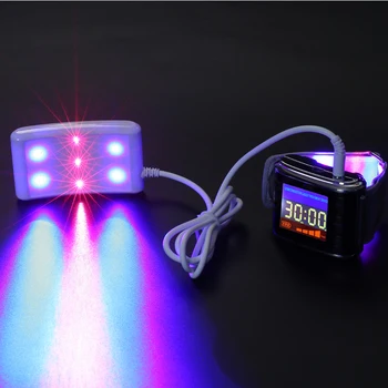 

ATANG Latest Arriving Red and Blue Light LLLT Double Color Laser Acupuncture Therapeutic Cold Laser Therapy Watch Instrument