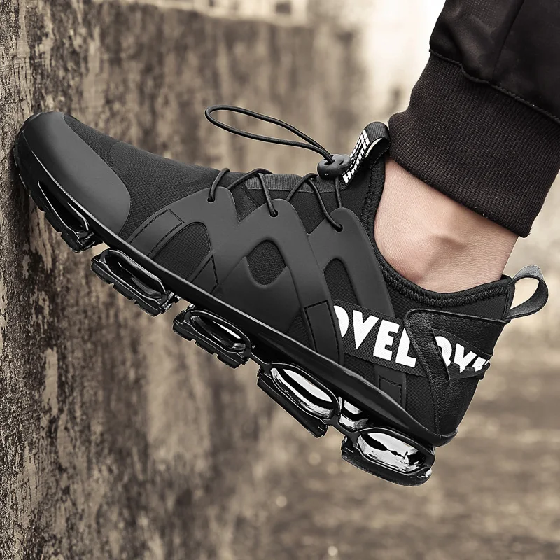 

2019 new black red casual shoes men's universal mesh fashion 39~44 size breathable shoes casual 5