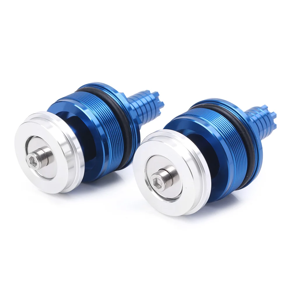 For Yamaha YZF R25 R3 YZF-R25  YZF-R3 Front shock absorber screw cover Cap Preload Adjusters Fork Bolts 41MM CNC Aluminum Motorbike Motorcycle Spare Parts Accessories