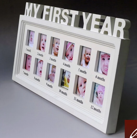 Baby's First Year 12 months month Baby Frame set table/Hanging