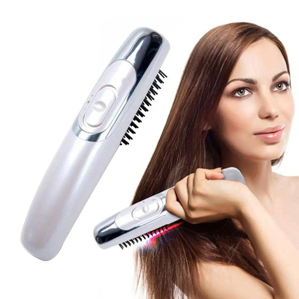 

Negative Ion Electric Massage Comb Electric Antistatic Anti-Hair Loss Scalp Massage Comb Brush Styling Tool