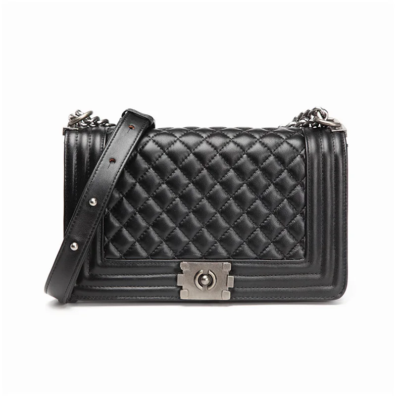 

2018 Crossbody Bags For Women Genuine Leather Handbags Luxury Handbags Women Bags Diamond Lattice Shoulder Bag Bolsas Feminina