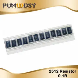 50 шт. 2512 SMD резистор 1 Вт 1% 0.1R 0,1 Ом R100