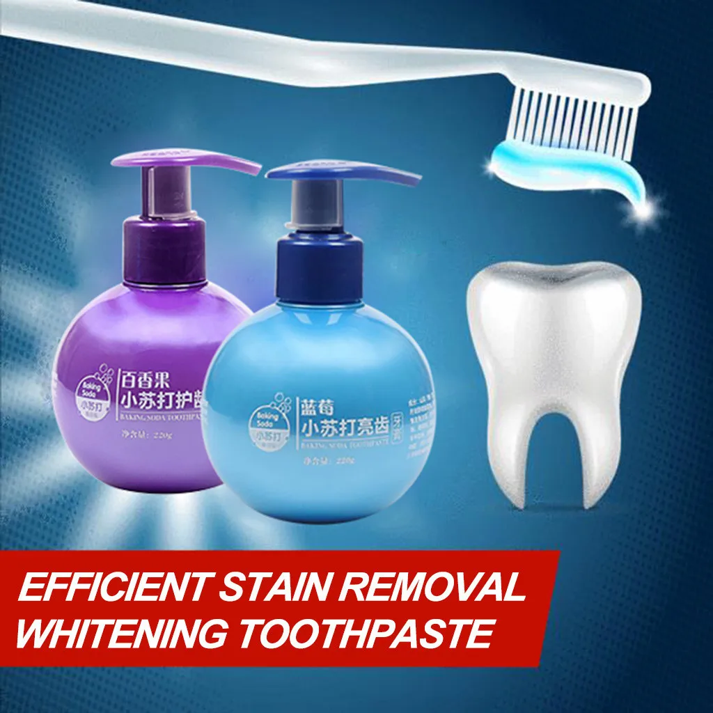 

blueberry flavored branqueador dental Stain Removal Whitening Toothpaste Fight Bleeding Gums Toothpaste #30704 отбеливание зубов