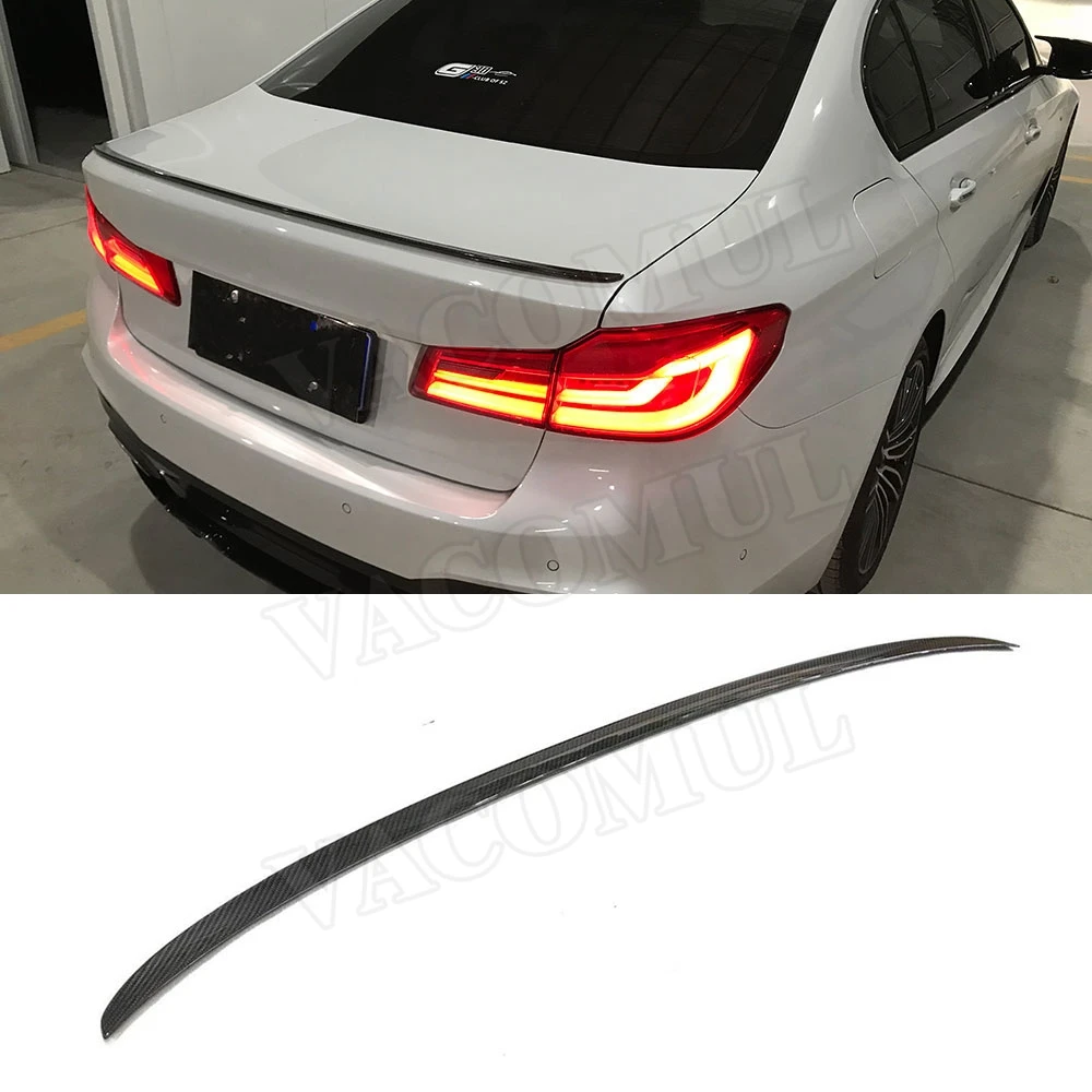 

5 Series Carbon Fiber Rear Trunk Spoiler Wing for BMW G30 G38 F90 Sedan 2017 2018 MP Style
