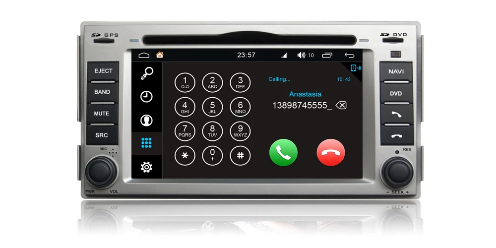 Discount Liandlee For Hyundai Santa Fe 2006~2011 Car Radio Camera OBD TV BT Wifi CD DVD Player GPS Map Nav Navi Navigation Android System 19