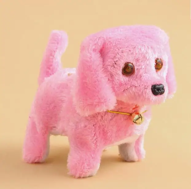 

Cute dog plush toy children's electric toy