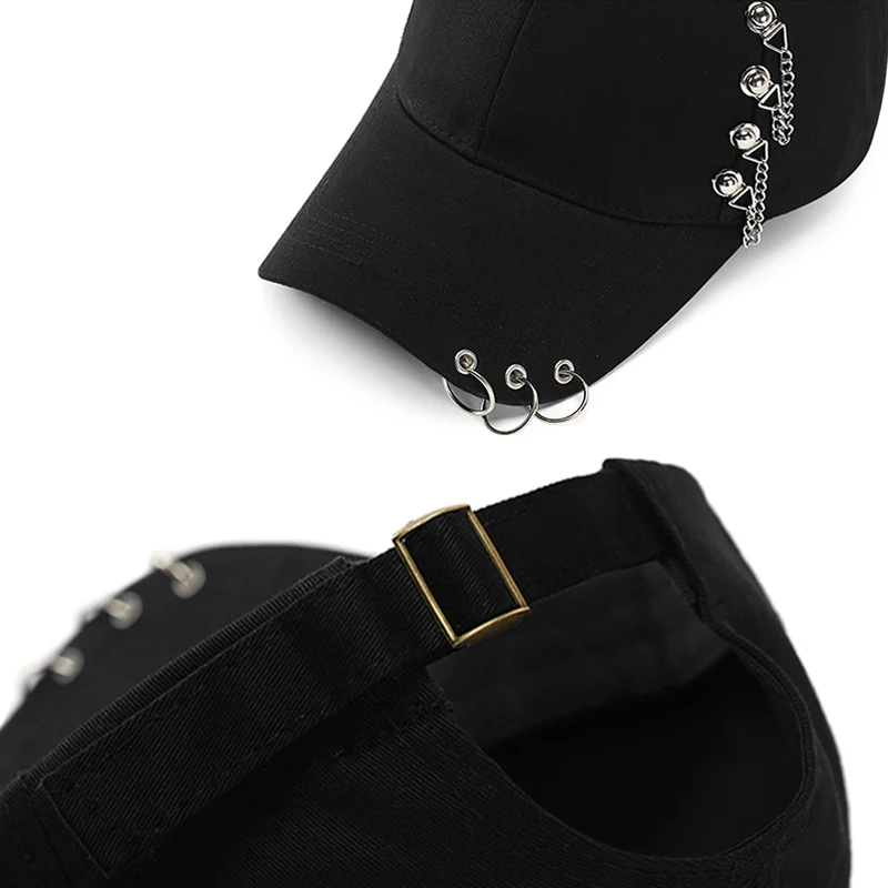 Summer New Snapback Men Women Fashion Chain Live the Wings Tour Hat Bangtan Boys Ring Adjustable Baseball Cap Garros Hat