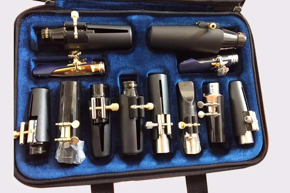 Saxophone Mouthpiece Case And Trumpet Mouthpiece Case For 12pcs Parts