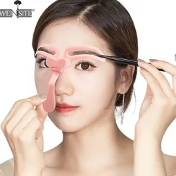 Pink Color Eyebrow Stencils Professional Beauty Tool Makeup Grooming Drawing Blacken Eyebrow Template Eyebrow Stencils Pink Color Eyebrow Stencils Professional Beauty Tool Makeup Grooming Drawing Blacken Eyebrow Template Eyebrow Stencils