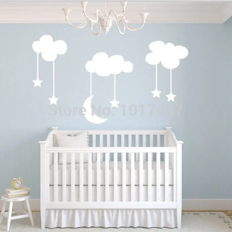 Happy New Year Wall Decals Merry Christmas Vinyl Decal Sticker Bedroom Wall Art Stickers Quotes
