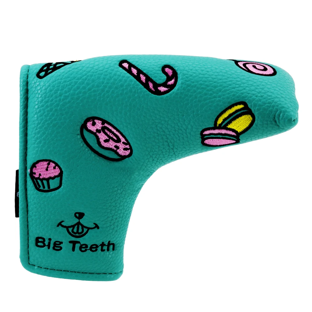 6003514 big teeth golf pingtype putter cover green (3)