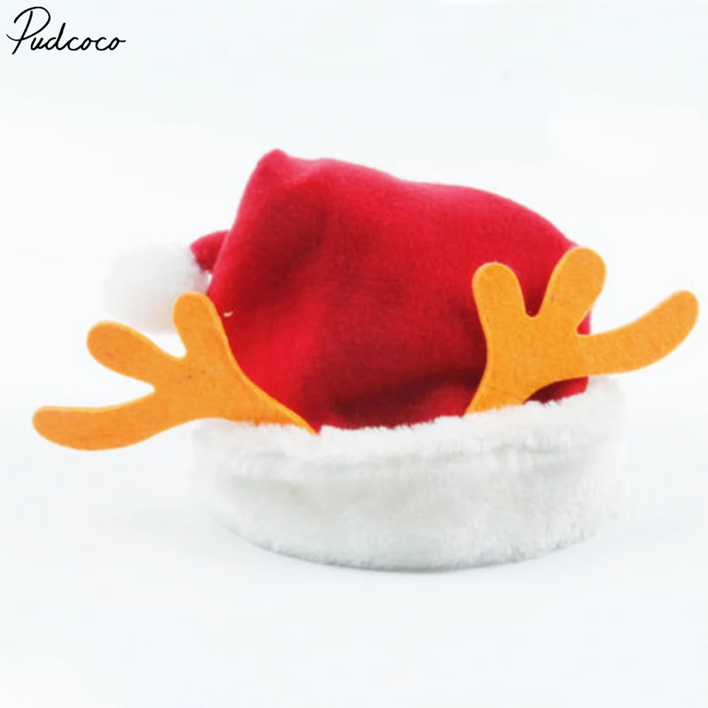 

Cute Infant Fashion Cute Baby Kids Cap Antlers Chritmas Hat Boy Girl