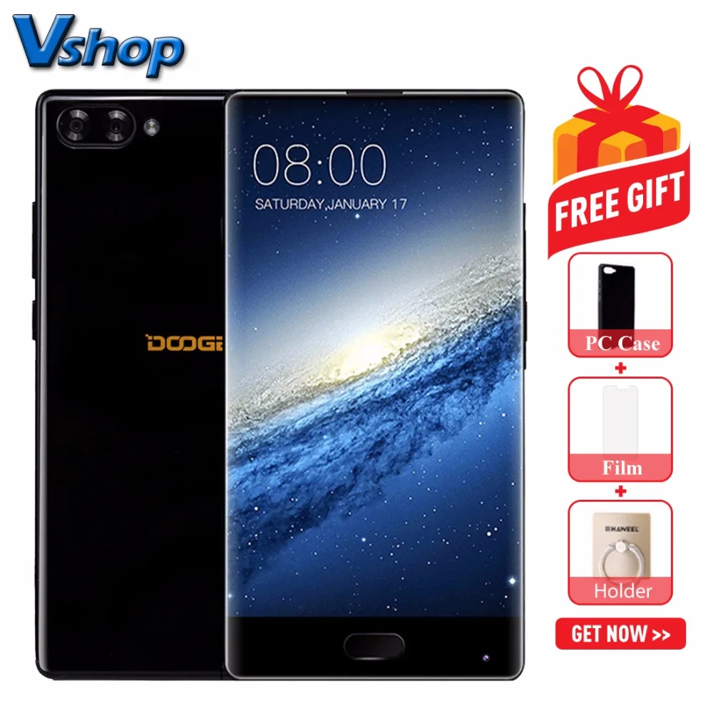 Оригинал DOOGEE смешивания 4G мобильный телефоны android 7 0 B Оперативная память 6