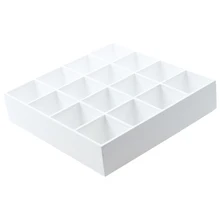 LCLL-1/12 кукольный домик Миниатюрный 4 Playwood дисплей полка Модель-белый