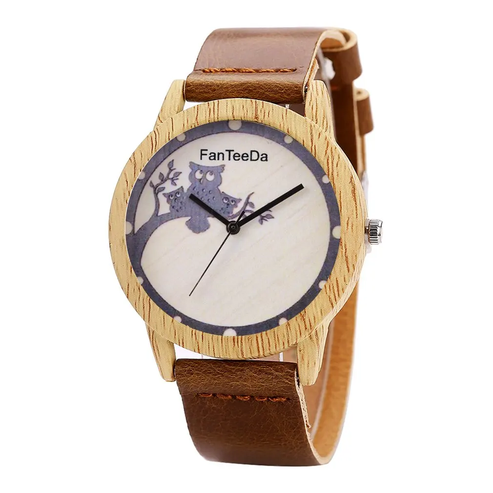 leather wrist watch for ladies