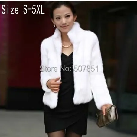 

Free shipping Faux fur coat fur vest autumn new arrival sweater vest short design women's big size S-XXXXL