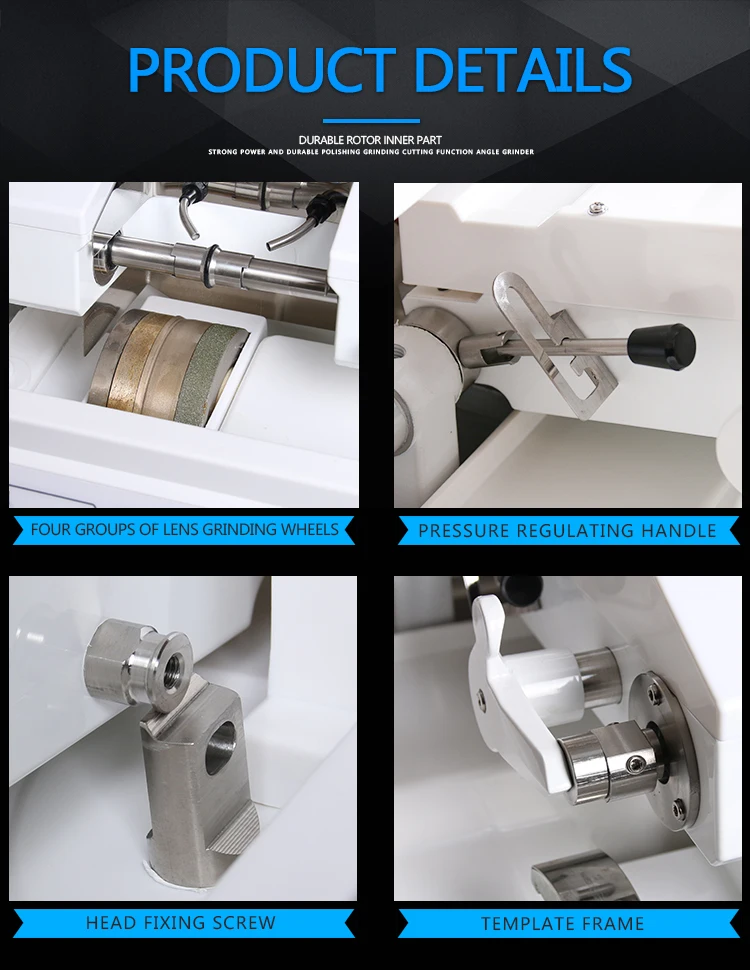 KT 3000A Авто линза edger оптическое оборудование окантовки линз для очков обработки