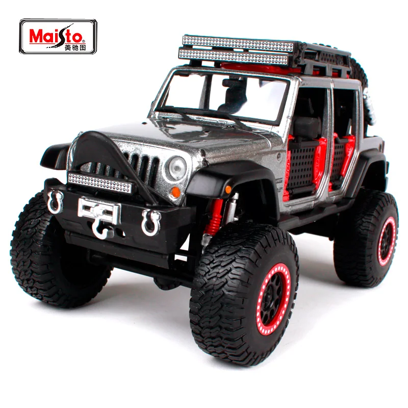 Внедорожные короли Maisto 1:24 2015 JEEP WRANGLER неограниченные модифицированные