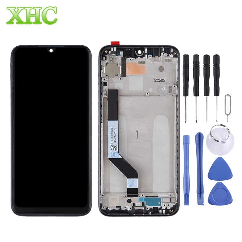 

for Xiaomi Redmi Note 7 LCD Screen Digitizer Full Assembly with Frame Replacement for Xiaomi Redmi Note 7 Pro Mobile Phone