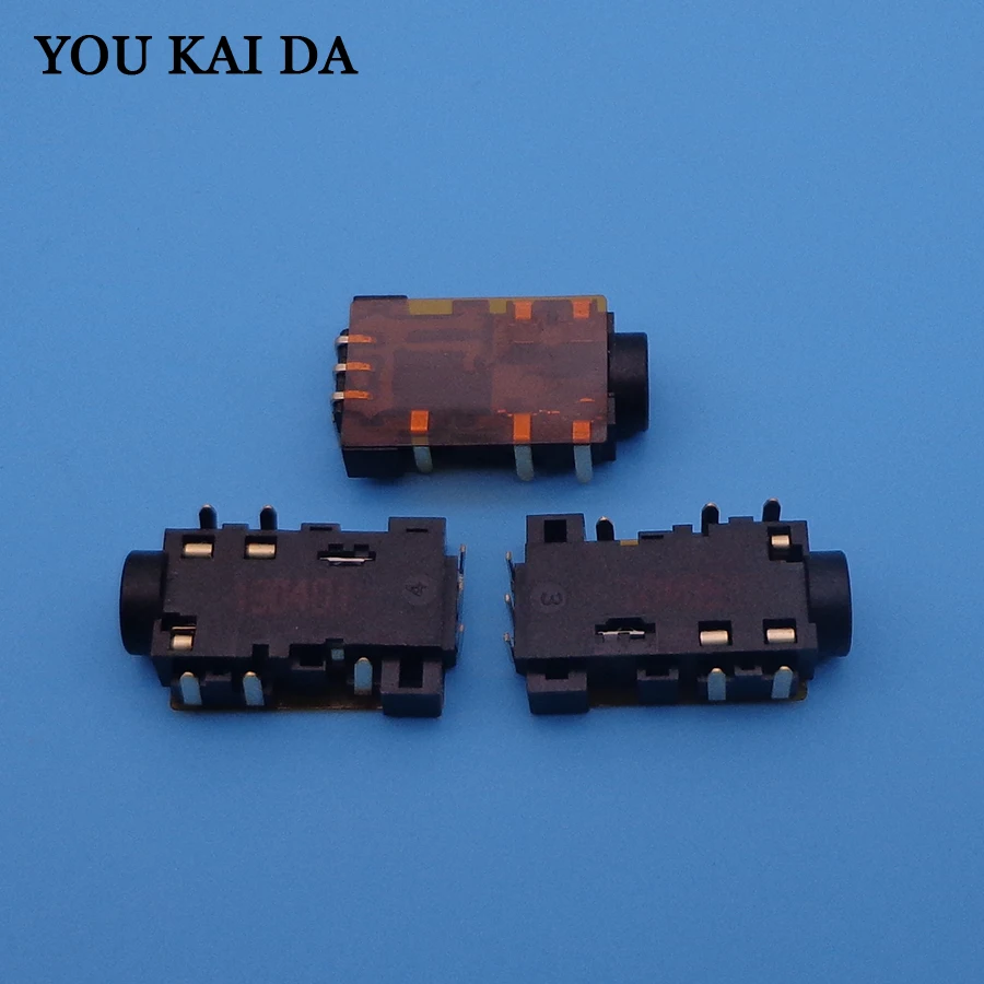 

10pcs 3.5mm Audio Jack Port for Asus N45 N45SF N45SL N45VM N55SL N55SF U36JC U36S Laptop Headphone Microphone Socket Connector