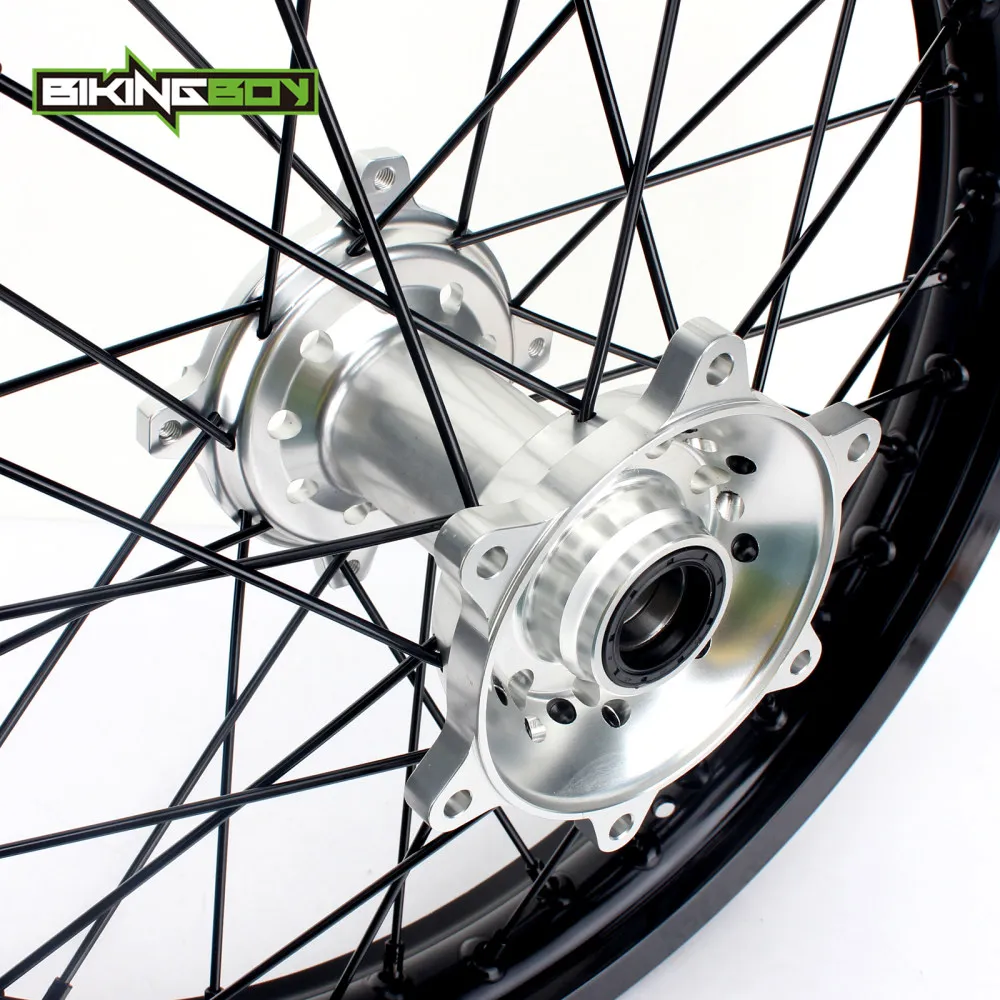 BIKINGBOY 21 &quot19&quot спереди и сзади MX втулка диска колеса для KTM SX F MXC XC EXC GS 125 530 144 250 350 400