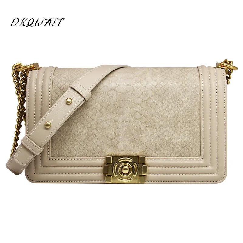 

2018 Fashion Serpentine Woman Shoulder Bags Luxury leather Handbags Famous Brand Women Bags Designer Mujer Bolsas Messenger Bags