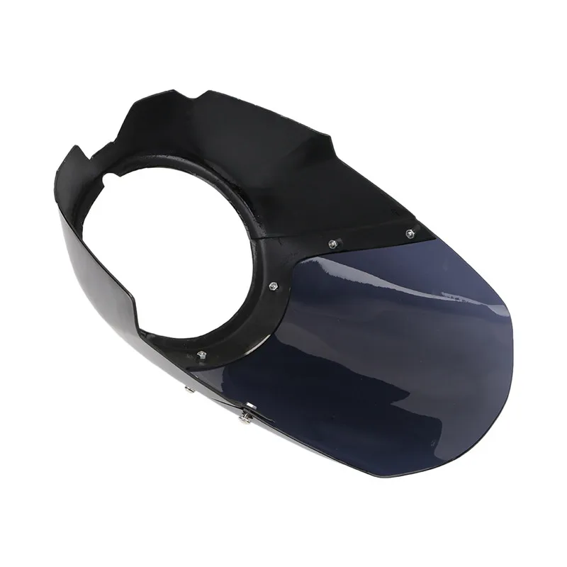 Motorcycle Front Headlight Mask Cowl Headlamp Visor Mask Mounting Hardware Kit For Victory Octane 2017 Gloss Black WISENGEAR  (15)
