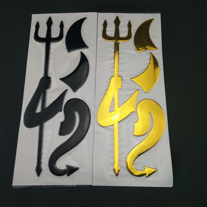 

3D Angel Little Devil Applique Sticker FOR Toyota Camry Corolla RAV4 Yaris Highlander/Land Cruiser/PRADO Vios Vitz/Reiz Prius