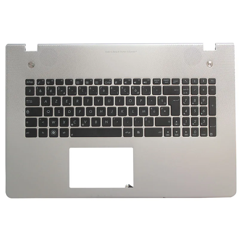 

New French Keyboard for Asus N76 N76V N76S N76VM N76VB N76VJ N76VZ FR Laptop keyboard without backlit Palmrest Upper