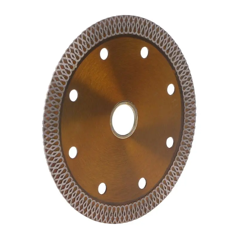Алмазные пилы лезвия горячего прессования спеченные сетки турбо режущий диск для гранита мраморной плитки керамики