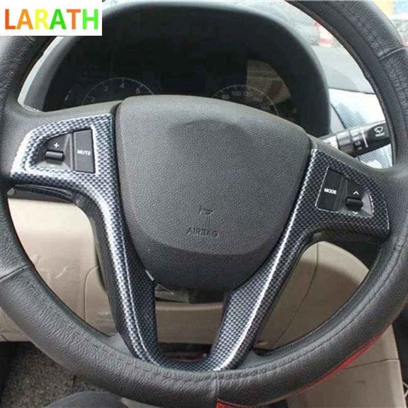 Автомобильные аксессуары для Hyundai Verna 2010 1014 из АБС углеродного волокна/красного