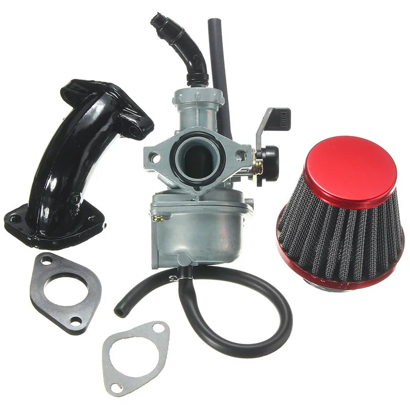 22 мм Pz22 Carb Карбюратор воздушный фильтр впускной трубы для 110Cc 125Cc Ssr Lifan Crf50 питбайк Мотоцикл Atv