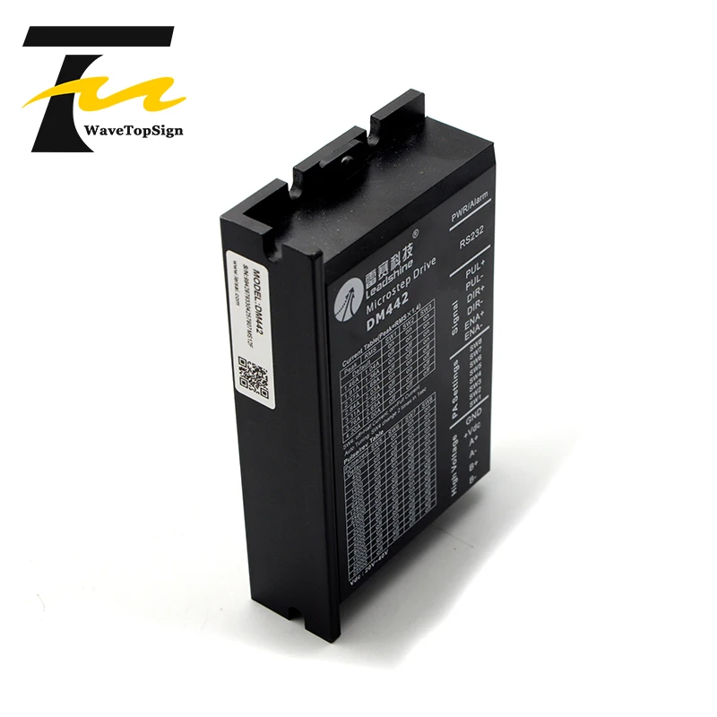 Leadshine 2 фазный цифровой Драйвер шагового двигателя DM442 VDC20 40 VDC для гравировальной
