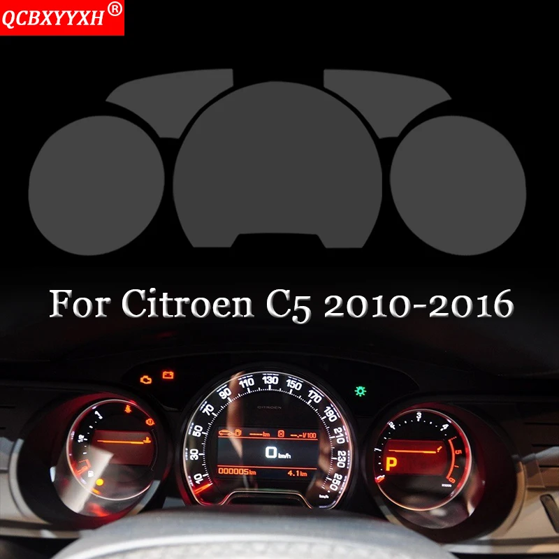 

Car Styling Car Dashboard Paint Protective Film Sticker Light Transmitting Automobiles Auto Accessories For Citroen C5 2010-2016
