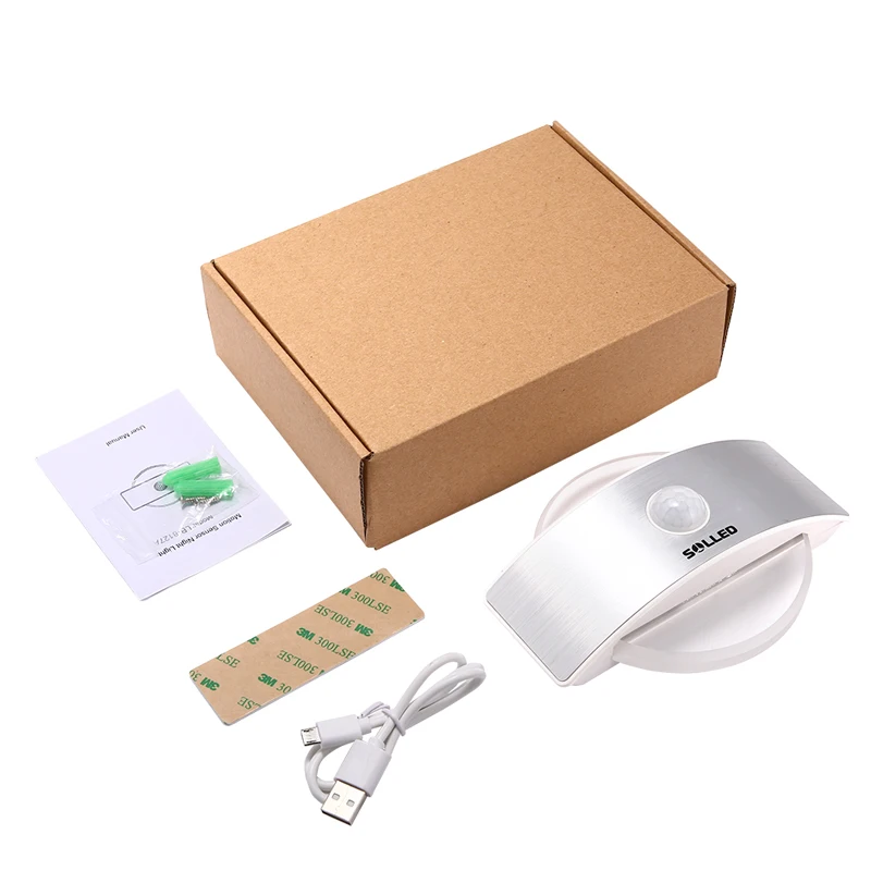 AKDSteel Rechargeable Motion Sensor LED Night Light Stick ...