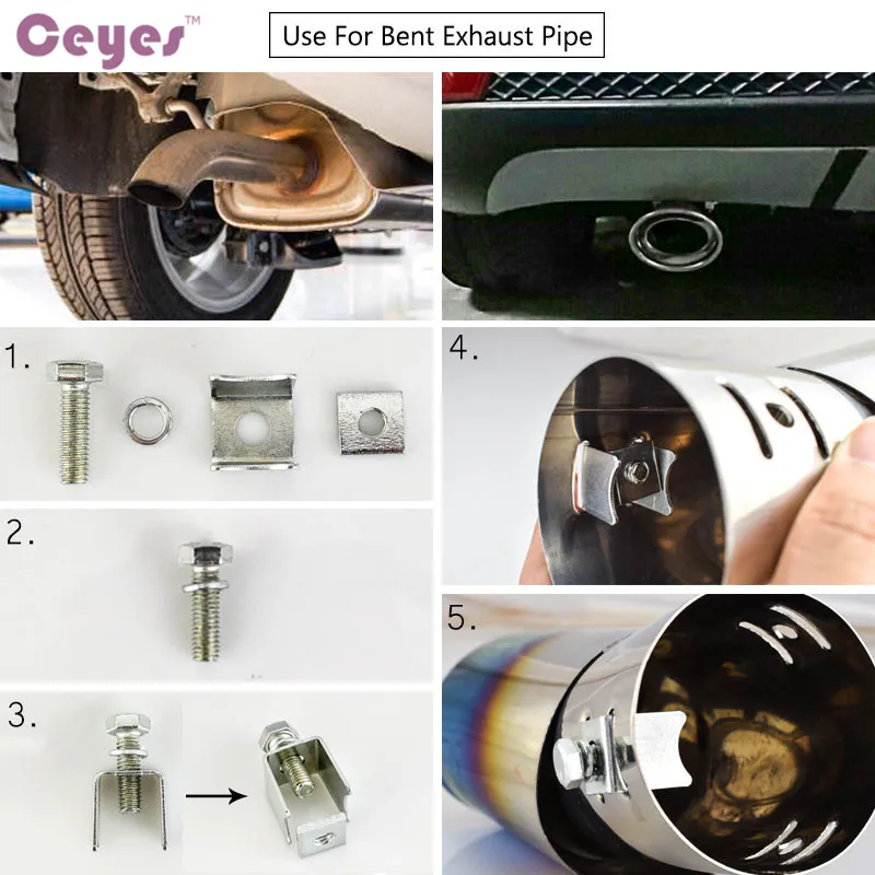 Exhaust Muffler Tip Pipe (14)