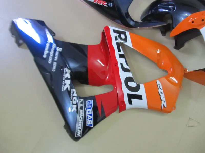Комплект обтекателей под давлением для HONDA CBR900RR 929 00 01 CBR 900RR 900 2000 2001 ABS красный