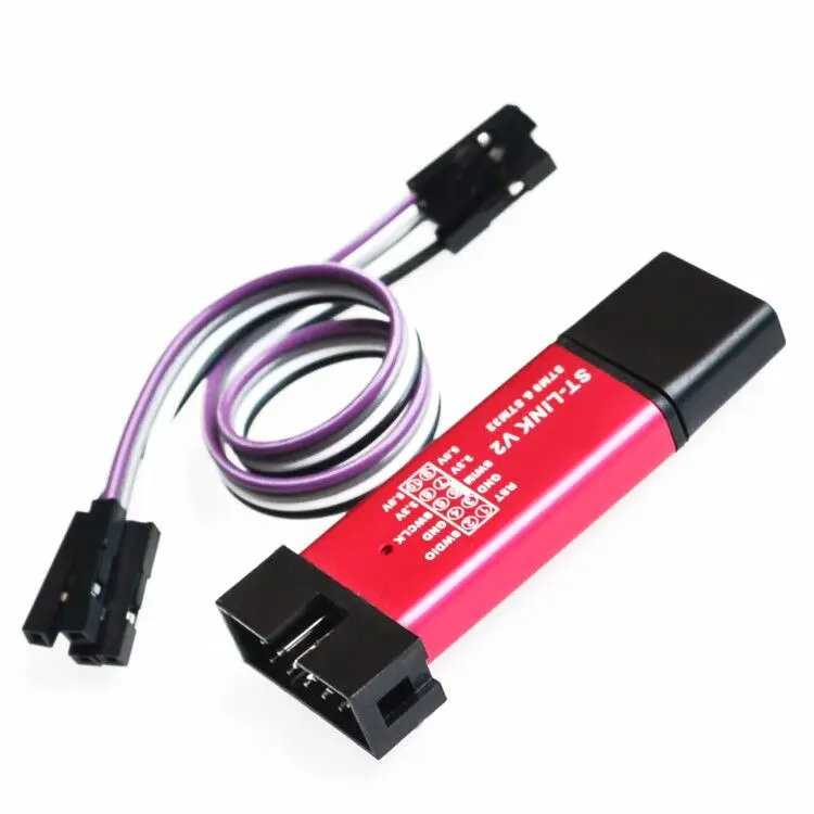 [Простой рот] 10 шт./лот ST-Link V2 stlink mini STM8STM32 STLINK симулятор загрузки программирования