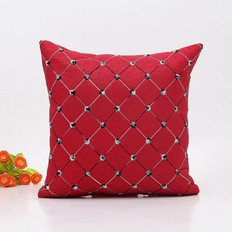 

pillow covers decorative pillow cover Home Bed Plaids Throw Pillow Case Square home decorate x30326