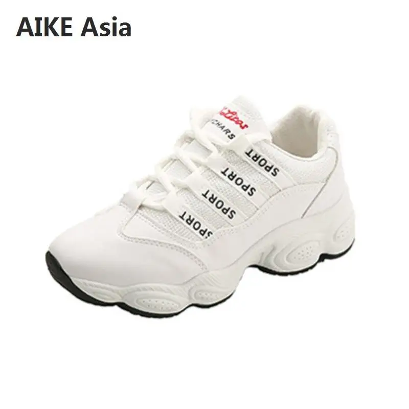 

Women's Chunky Sneakers 2018 Fashion Basket Women Platform dadly Shoes Lace Up Woman Trainers Chaussure Femme