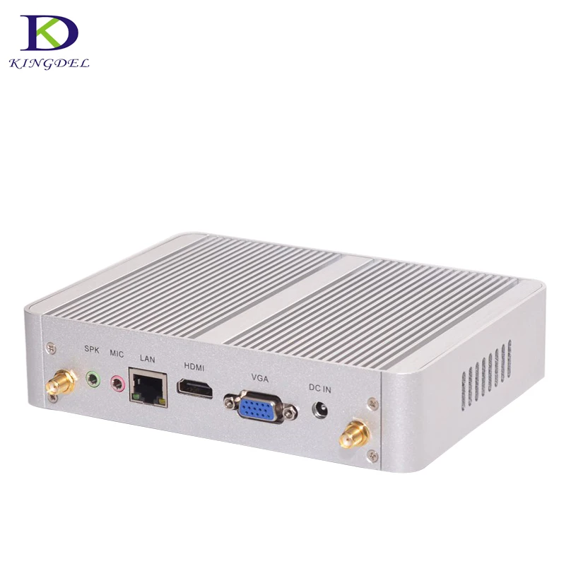 Мини ПК Intel i3 7100U 6006U без вентилятора двухъядерный 4K Ultra HD 3D Blu Ray HTPC с поддержкой HDMI