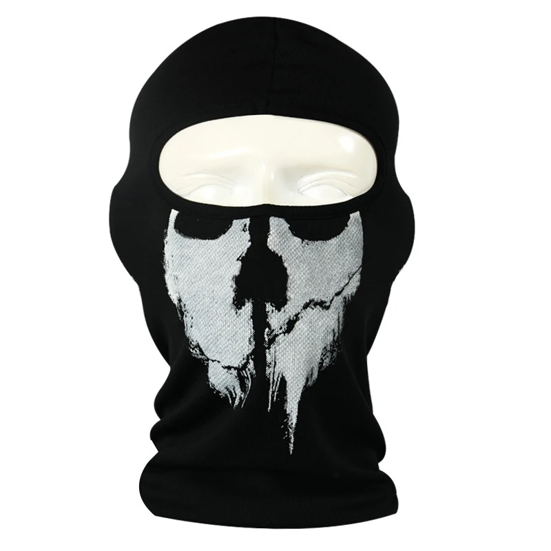 Новая горячая Распродажа призрак в виде черепа на лицо для мотоциклистов Косплэй тактическая Балаклава CS для страйкбола, тренировок с защитой от ветра дышащий маска на все лицо - Цвет: 03