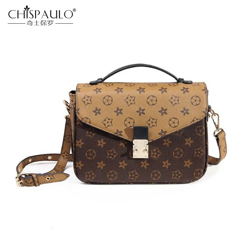 

Famous Brand Women Bag Designer Fashion Leather Shoulder Bags Clutch Bags Ladies Retro Messenger Bag 2019 Summer sac main femme