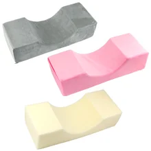 Подушка для наращивания ресниц со съемной наволочкой эргономичная кривая пены памяти ресницы подушки для прививки ресниц макияж шеи Sup